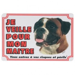 1 Plaque de garde Boxer