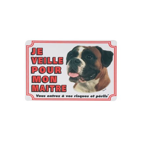 1 Plaque de garde Boxer