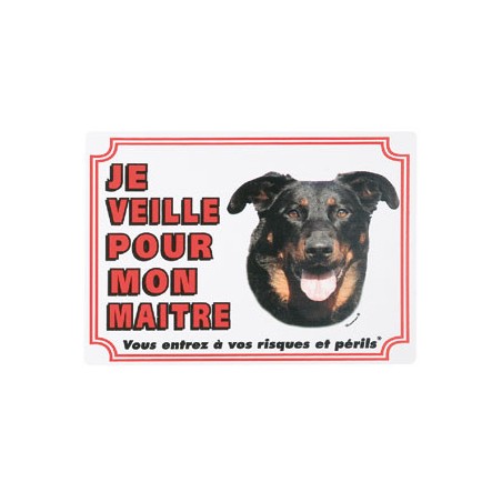 1 Plaque de garde Beauceron