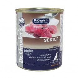 Boîte pâtée pour chien senior