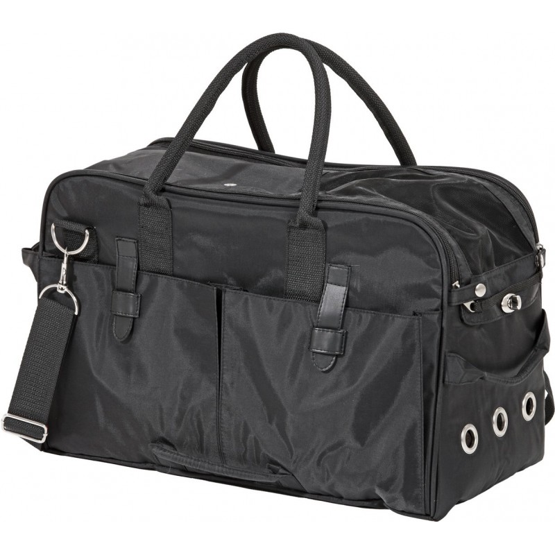 Sac de transport en filet noir 75X35 cm