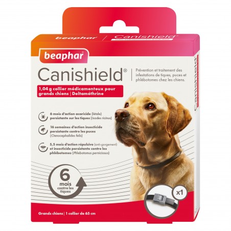 Canishield collier antiparasitaire grand chien