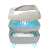 Bac à litière Crystal Deluxe Bac à litière Crystal Deluxe
