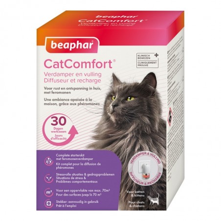 CatComfort diffuseur & recharge aux phéromones