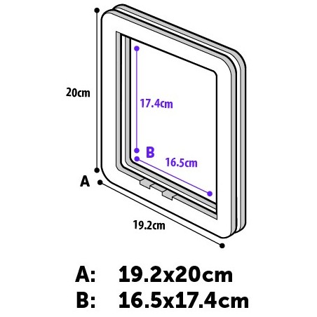 Chatière 4 positions