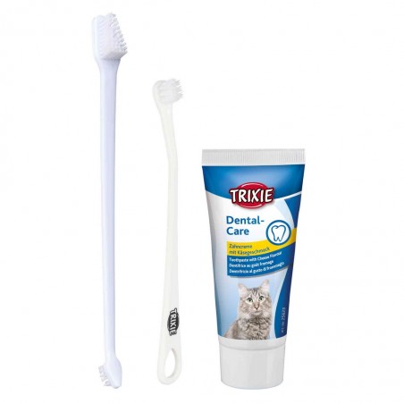 Kit d'hygiène dentaire pour chat