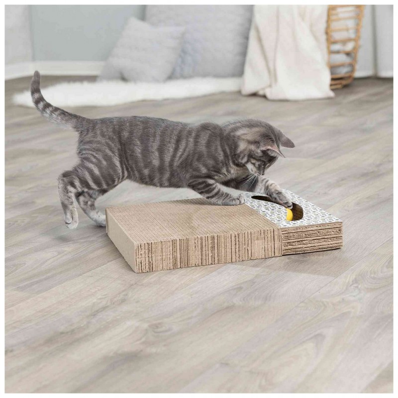 Griffoir En Carton Avec Balles Trixie