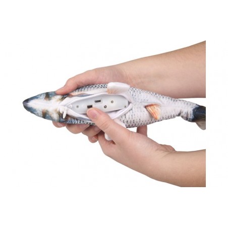 Poisson flounder mouvant