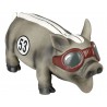 Jouet cochon de course latex