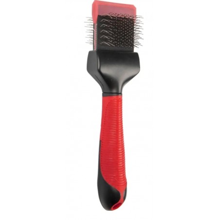 Brosse souple double face