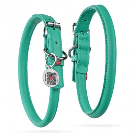 Collier Glamour Deco Rond Menthe