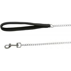 Laisse avec chaîne métallique