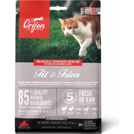 Croquettes Orijen chat Fit&Trim