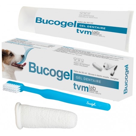 Dentifrice Bucogel pour chien