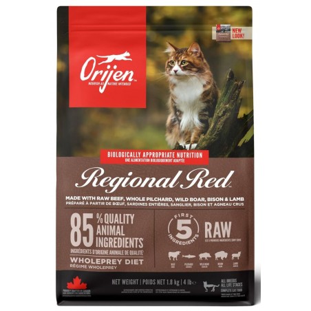 Croquettes Orijen chat Regional Red