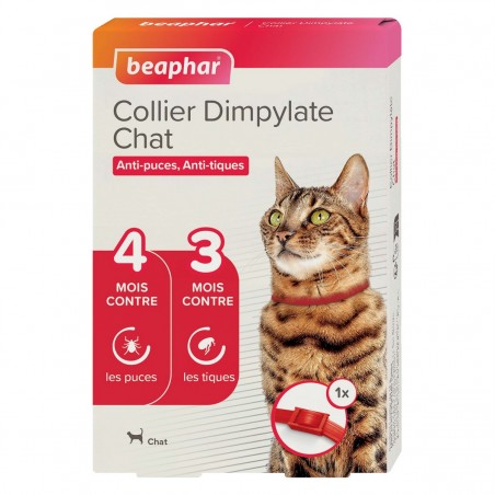 Collier antiparasitaire Dimpylate chat