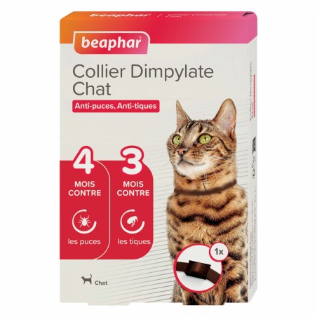 Collier antiparasitaire Dimpylate chat