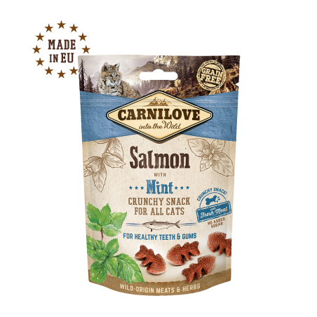 Carnilove crunchy snack Saumon & menthe