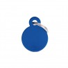 Médaille petit cercle bleu recto/verso Médaille petit cercle bleu recto/verso