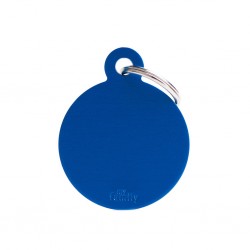 Médaille grand cercle bleu recto/verso