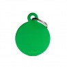 Médaille grand cercle vert recto/verso Médaille grand cercle vert recto/verso
