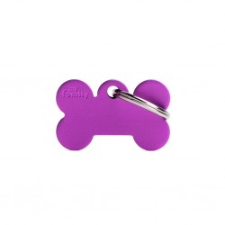 Médaille petit os violet recto/verso