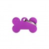 Médaille petit os violet recto/verso Médaille petit os violet recto/verso