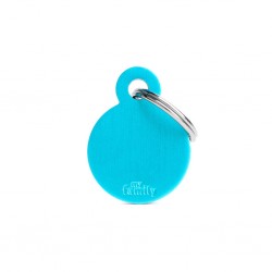 Médaille petit cercle azur recto/verso