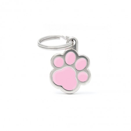 Médaille patte rose verso
