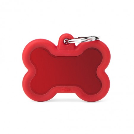 Médaille rebords gomme os rouge recto/verso