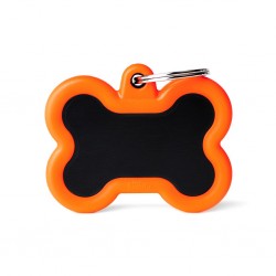 Médaille os noir gomme orange recto/verso