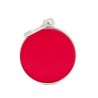 Médaille grand cercle rouge verso Médaille grand cercle rouge verso