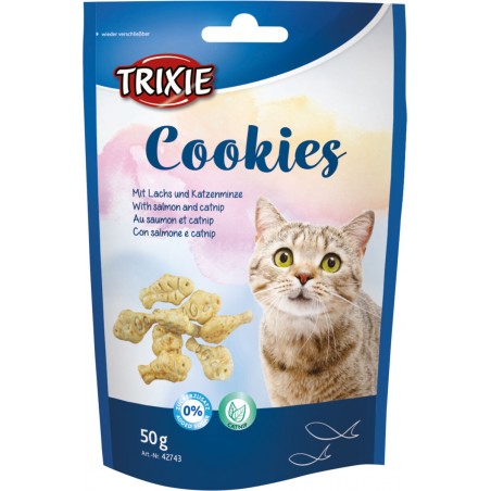 Friandises cookies saumon & catnip