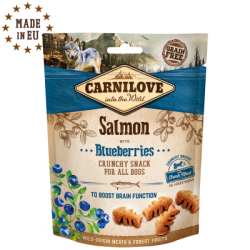 Carnilove crunchy snack saumon myrtilles