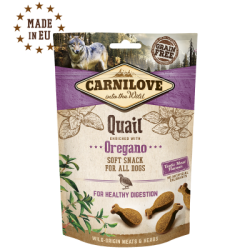 Carnilove snack semi humide Caille & Origan