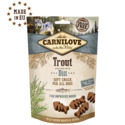 Carnilove snack semi humide Truite & Aneth