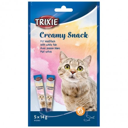 Creamy snack liquide chat de la marque Trixie