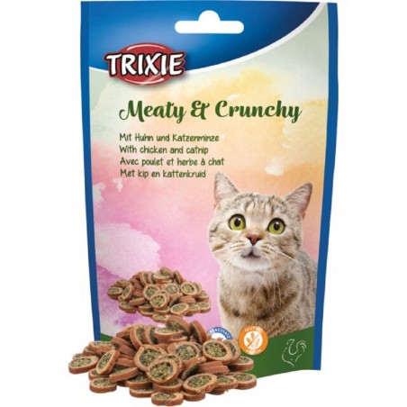 Meaty & crunchy pour chat