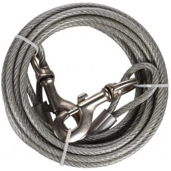 Câble d'attache d'extérieur pour chien