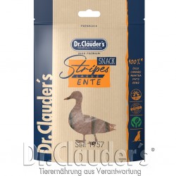 Friandise stripes small au canard pour chien