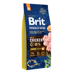 1 Croquettes Junior Medium pour chien 