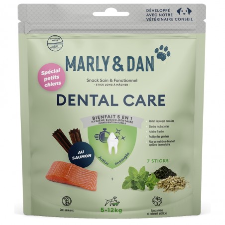 Friandise Marly & Dan stick long à mâcher pour petits chien