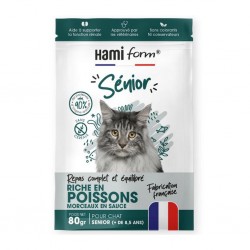 Sachet humide pour chat senior aux poissons