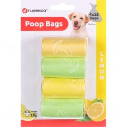 Sacs a crotte parfum citron de la marque Flamingo