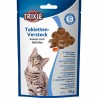 Snack à remplir avec des cachets pour chat de la marque Trixie. Snack à remplir avec des cachets pour chat de la marque Trixie.