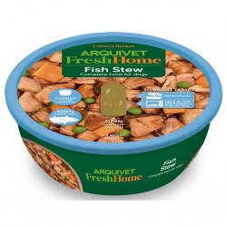Nourriture Humide pour chien Arquivet Fresh Home au poisson va faire le bonheur de votre chien.