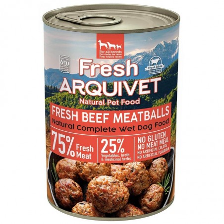 Alimentation Arquivet composée de viande de canard pour chien. Alimentation Arquivet composée de viande de canard pour chien.