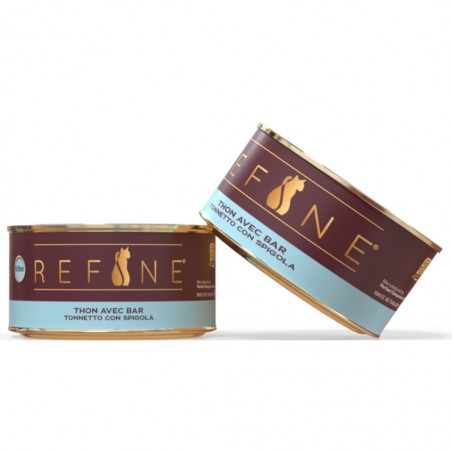 Nourriture Humide Refine pour chaton au thon et au bar. Nourriture Humide Refine pour chaton au thon et au bar.
