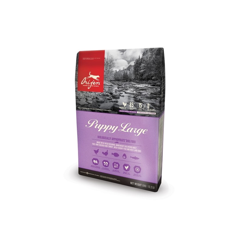Croquettes pour chien Orijen Puppy & Large Breed ORIJEN Huberland