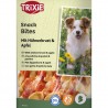 Snack Trixie à la poitrine de poulet et à la pomme pour chien.